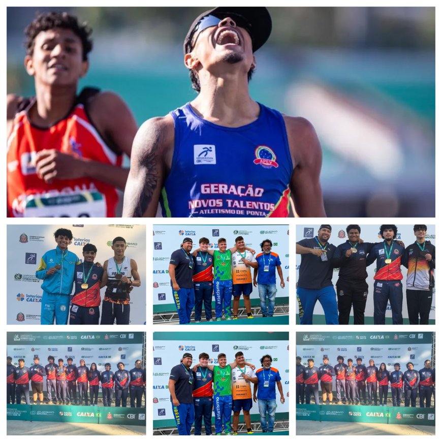 Kevin Tobias faz história com recorde sul-americano no Brasileiro Sub-18 de Atletismo