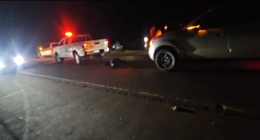 Acidente deixa duas pessoas mortas e uma ferida na rodovia PY-05, em Pedro Juan Caballero