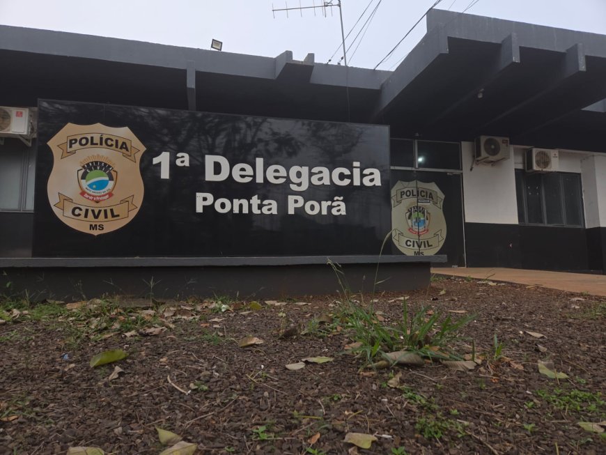 Deu no pé: Preso por tráfico de drogas foge da 1ª Delegacia de Ponta Porã enquanto aguardava audiência
