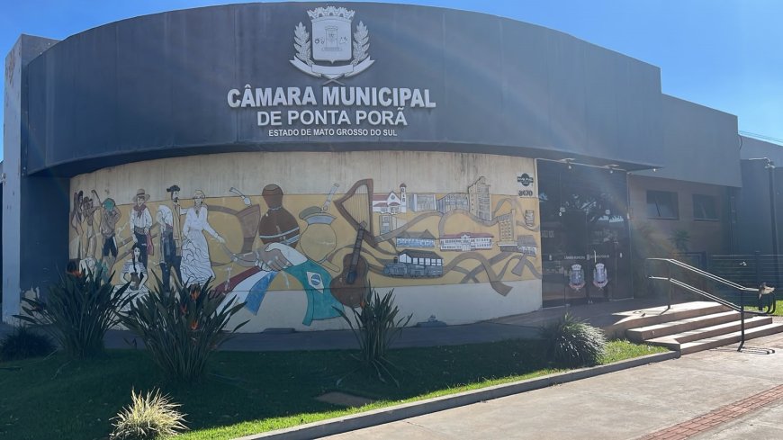 Concurso da Câmara de Ponta Porã  com inscrições abertas até dia 10