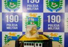 4º BPM apreende pasta base de cocaína escondida em máquina de solda em Ponta Porã