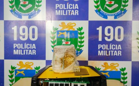 4º BPM apreende pasta base de cocaína escondida em máquina de solda em Ponta Porã
