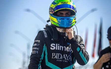 Firás Fahs encara os desafios de um circuito oval pela primeira vez