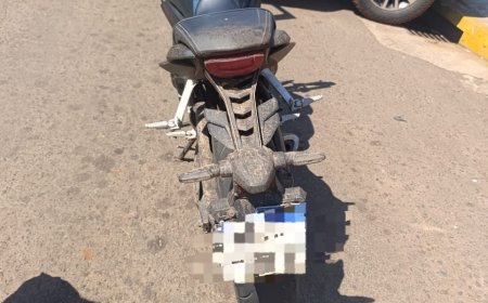 Polícia Militar de Ponta Porã apreende motocicleta com indícios de clonagem e conduz homem à Delegacia