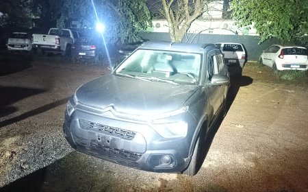 Polícia Militar recupera veículo roubado em Ponta Porã