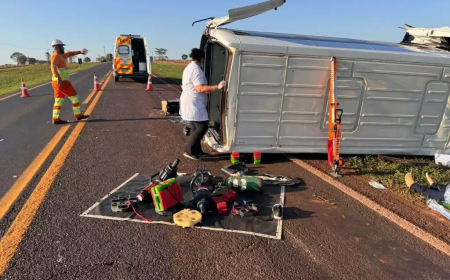 Eldorado: Morre sexta vítima de acidente entre van da Saúde e carro na BR-163