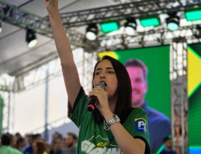 Gianni mais que triplica intenção de voto para deputada estadual