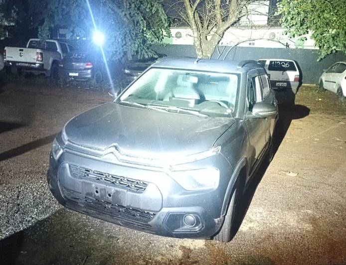 Polícia Militar recupera veículo roubado em Ponta Porã