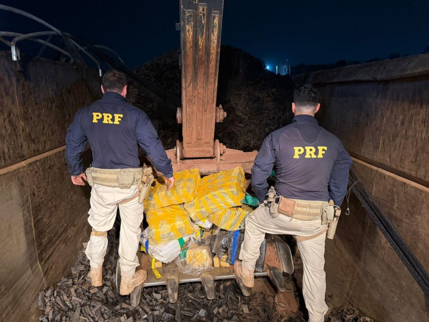 Tráfico: Carreta com mais de 3,4 toneladas de maconha que saiu de Ponta Porã é apreendida na BR-060