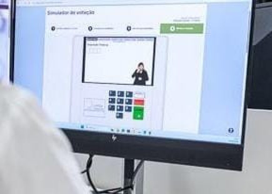 Novidade, treine para votar: simulador permite testar a urna antes das eleições