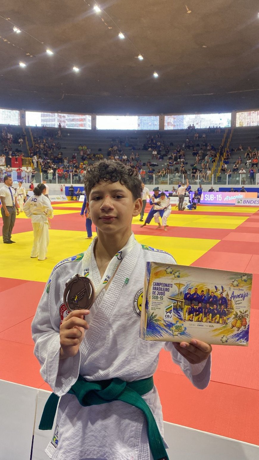 Pontaporanense Nicolas Villalba conquista bronze na Copa Minas de Judô Nicolas agora mira o Pan-Americano no México