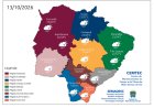 Nesta terça-feira: MS pode ter tempestades e ventos acima de 80 km/h