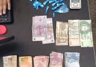 Ponta Porã: Polícia Militar apreende 27 porções de cocaína, dinheiro e balança de precisão