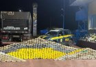 BR-162: PRF apreende mais de 1,1 tonelada de drogas em caminhão