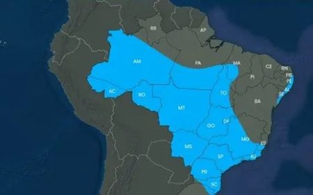 Possibilidade: Frente fria aumenta chance de chuva em MS no domingo de eleição