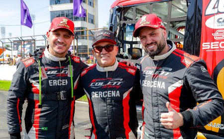 Sérgio Colett vai de estreante	à liderança na Fórmula Truck