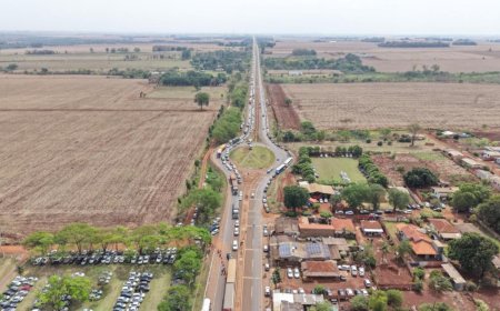 Peregrinos: Romaria reúne 20 mil fiéis e terá operação especial na BR-163 em Dourados