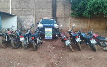 Polícia Militar de Nova Itamarati intensifica fiscalização e apreende motocicletas em desacordo com o CTB