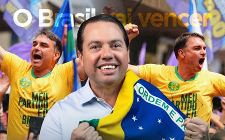 Focado na eleição de Flávio Bolsonaro, Rodolfo Nogueira promoveu adesivaço em Dourados