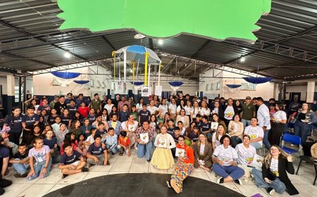 Escola Municipal Rural Graça de Deus recebe lançamento de livro sobre prevenção à violência doméstica em guarani kaiowá