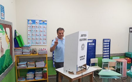 Senador Nelsinho Trad vota em Campo Grande e defende respeito ao resultado das urnas e pacificação do Brasil