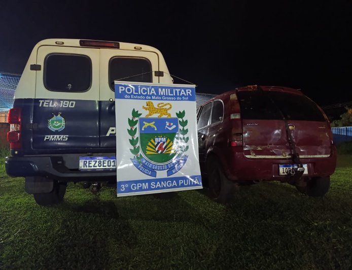 Sanga Puitã: 4º BPM apreende mais de 100 kg de drogas e cigarros contrabandeados