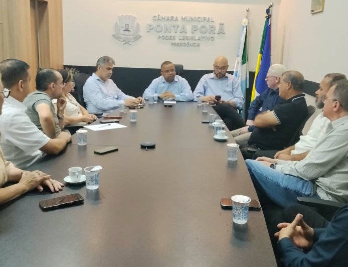 Câmara Municipal de Ponta Porã recebe  diretoria do Conselho de Pastores
