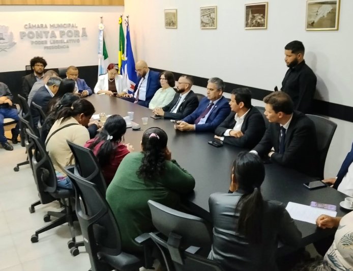 Câmara de Ponta Porã recebe mães de alunos e debate  melhorias no transporte escolar do Nova Itamarati