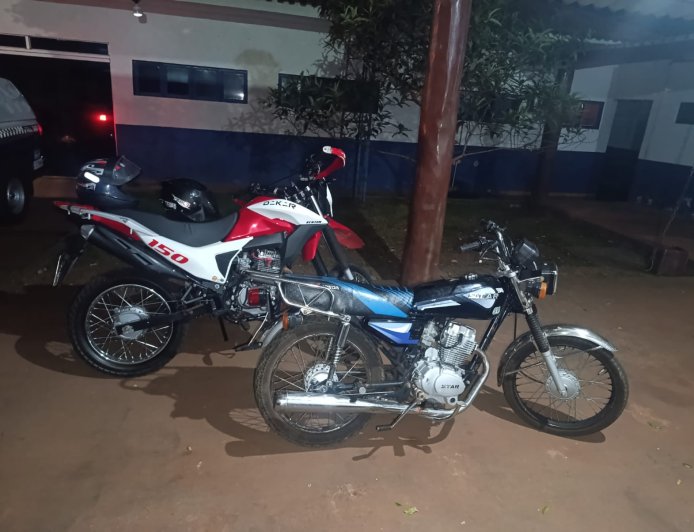 Antônio João:Polícia Militar apreende duas motocicletas durante atendimento de ocorrência