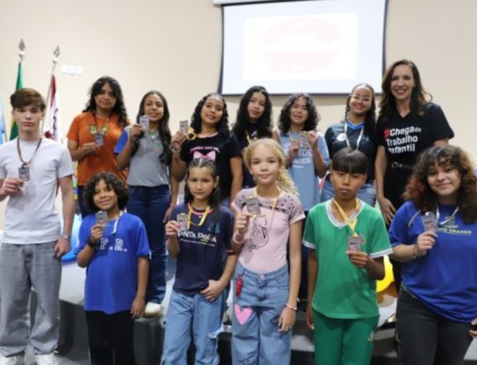 Estudante de Ponta Porã vence o Prêmio MPT na Escola 2026 na categoria Poesia