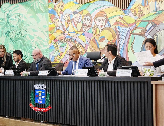 Câmara Municipal de Ponta Porã realiza  nesta terça (27) a 34ª Sessão Ordinária