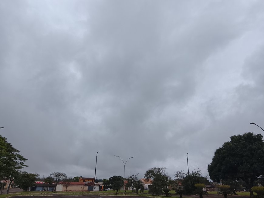 Aviso: Frente fria encerra onda de calor e traz chuva para MS nesta quinta-feira