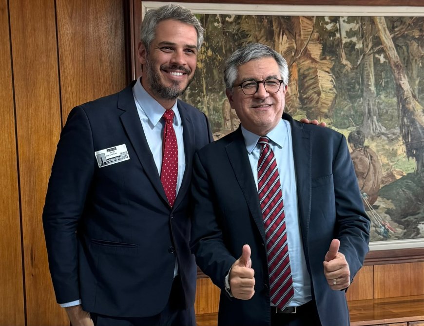 Ministro Alexandre Padilha declara apoio a Tiago Botelho na disputa pela Assembleia de MS