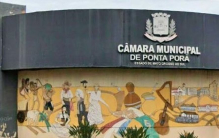 Inscrição para o concurso da Câmara de Ponta Porã encerra nesta quinta, 1º