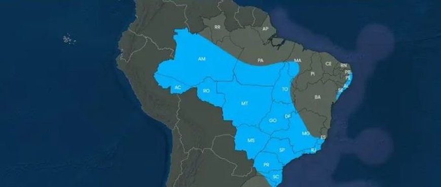 Possibilidade: Frente fria aumenta chance de chuva em MS no domingo de eleição