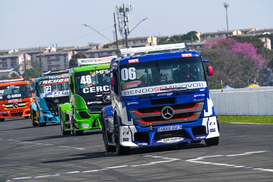 Túlio Bendo defenderá a liderança	da Fórmula Truck em Porto Alegre