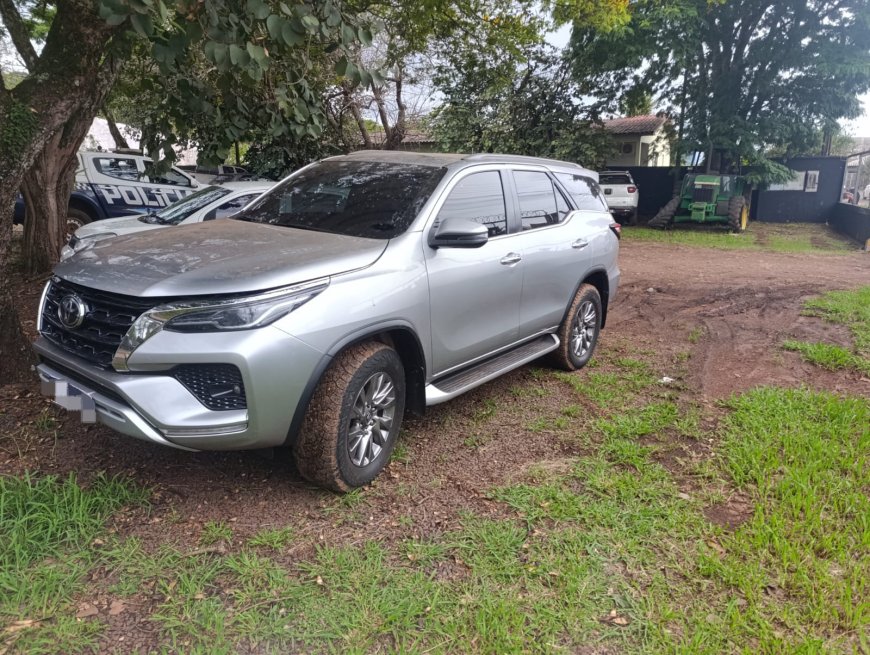 Polícia Militar de Ponta Porã recupera veículo roubado no Paraná
