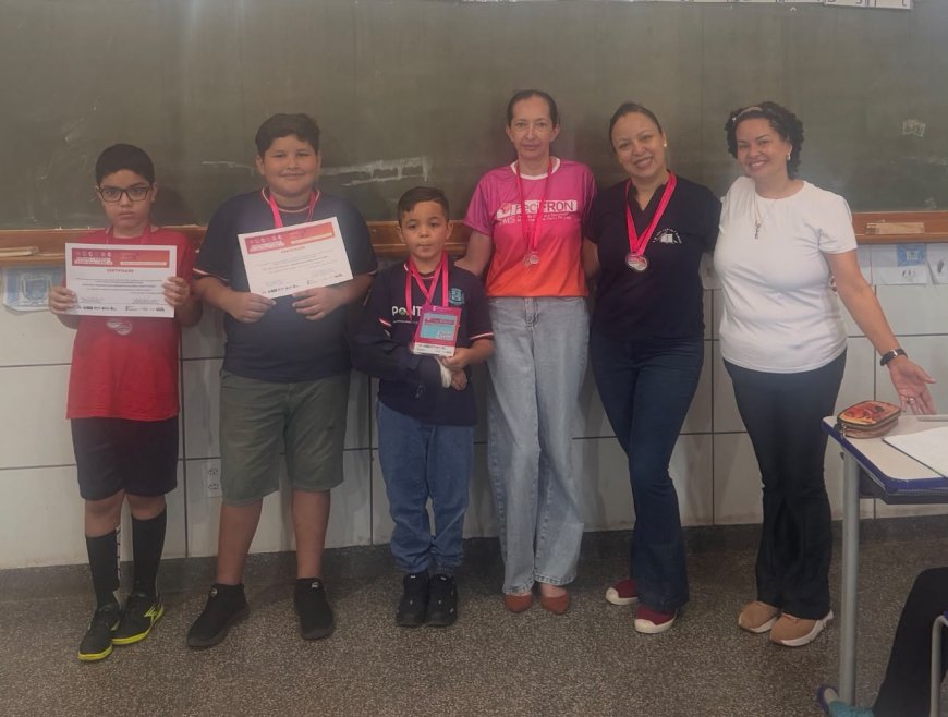 Escola Municipal João Carlos Pinheiro Marques conquista destaque em feira de tecnologia e robótica