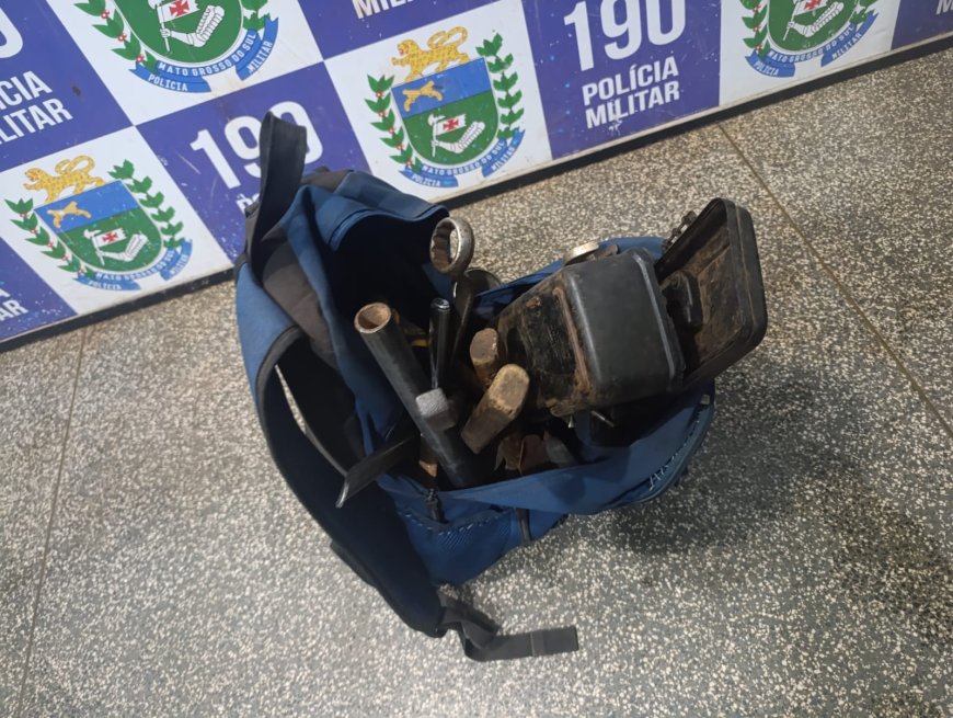 Polícia Militar cumpre dois mandados de prisão e recupera objetos furtados