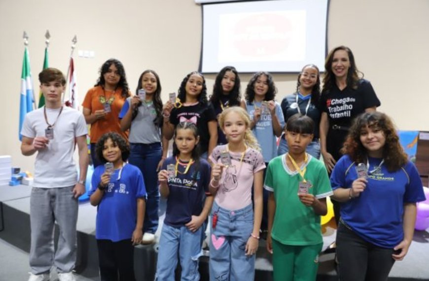 Estudante de Ponta Porã vence o Prêmio MPT na Escola 2026 na categoria Poesia
