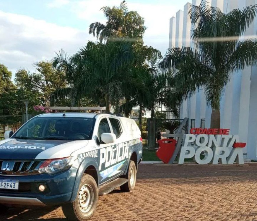 Ponta Porã: Veículo com sinais de adulteração e registro de roubo à delegacia