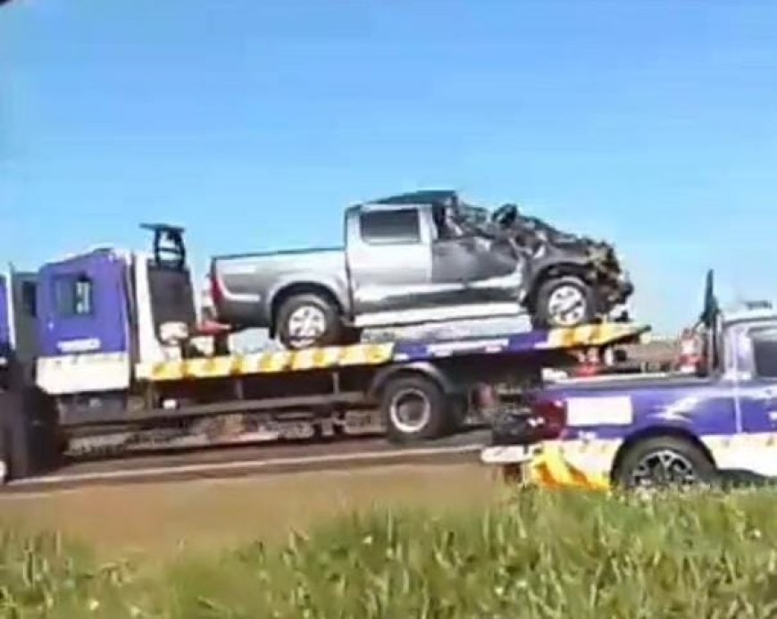 BR-163: Grave acidente entre caminhonete e carreta entre Eldorado e Itaquiraí